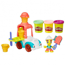 Купить hasbro play-doh b3417 игровой набор &quot;грузовичок с мороженым&quot;