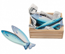 Купить деревянная игрушка letoyvan набор свежая рыба tv184