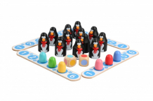 Купить деревянная игрушка lucy & leo настольная игра пингвины и яйца ll234