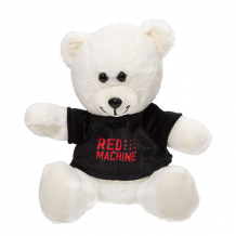 Купить softoy 6426/w медведь в черной футболке 25 см.