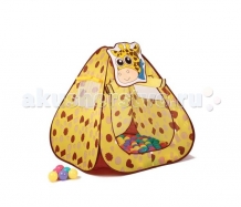 Купить bony игровой домик жираф + 100 шариков li511