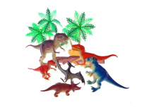 Купить 1 toy набор динозавров с аксессуарами в мире животных 10 шт. т50481
