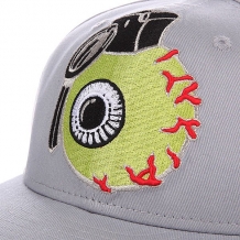 Купить бейсболка детская grenade youth new era eyeball snap gray серый ( id 1108849 )