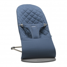 Купить кресло-шезлонг babybjorn bliss cotton синий ( id 5313198 )