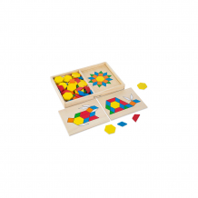 Купить мозаика melissa & doug "первые навыки. трафарет с блоками на досках" ( id 3927696 )