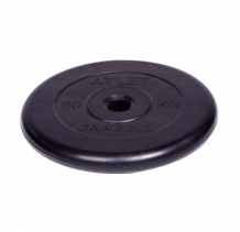 Купить mb barbell диск обрезиненный atlet d 31 мм 20 кг 