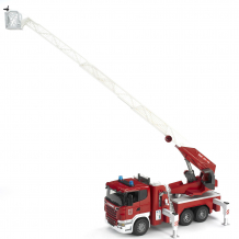 Купить пожарная машина bruder scania с выдвижной лестницей и помпой ( id 2514132 )