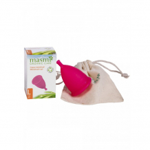 Купить masmi organic care гигиеническая менструальная чаша размер l 00329