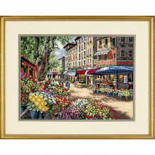 Купить набор для вышивания "рынок в париже" 38 x 27 см ( id 16574162 )