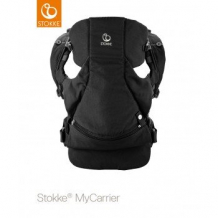 Купить рюкзак-переноска stokke mycarrier 2 в 1 black, черный stokke 996967220