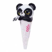 Купить мягкая игрушка zuru плюшевый сюрприз в конусе coco surprise панда panda/ast9601
