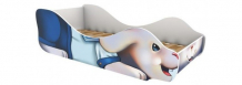Купить подростковая кровать бельмарко заяц-морячок 549