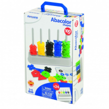 Купить развивающая игрушка miniland обучающий набор цветной счет 100 деталей 95270