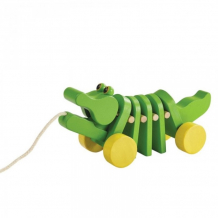 Купить каталка-игрушка plan toys каталка танцующий крокодил 5105