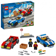 Купить lego city 60242 конструктор лего город арест на шоссе