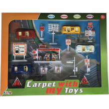 Купить игровой набор fun toy дорожный, с игровым ковриком ( id 15122644 )