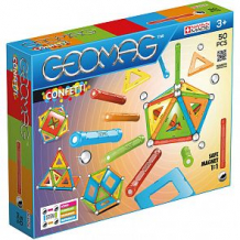 Купить магнитный конструктор geomag confetti 50 деталей ( id 12578860 )