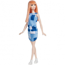 Купить кукла barbie "игра с модой" лоскутный деним, 29 см ( id 7522189 )