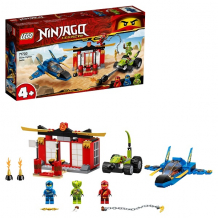 LEGO Ninjago 71703 Конструктор ЛЕГО Ниндзяго Бой на штормовом истребителе