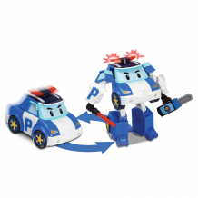 Купить поли трансформер robocar poli (12,5 см) свет + инструменты 83094