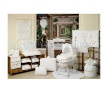 Постельное белье BabyPiu Le Chicche - Комплект для кроватки: 2 простыни + наволочка 56R.160BW_BI