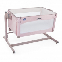 Купить кроватка детская chicco next2me magic candy pink, розовый chicco 997049550