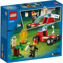 Купить конструктор lego city fire 60247: лесные пожарные ( id 12998271 )