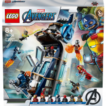 Купить конструктор lego super heroes 76166: битва за башню мстителей ( id 15007080 )