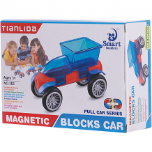 Купить магнитный конструктор junfa toys "машинка" ( id 13634093 )