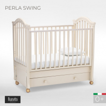 Купить детская кроватка nuovita perla swing (продольный маятник) nuo_pers_0
