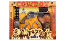 Купить gonher игрушечное оружие ковбойский набор на 12 пистонов 235/0