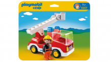 Купить playmobil игровой набор пожарная машина с лестницей 6967