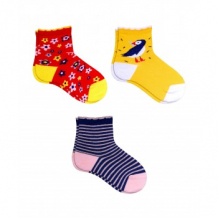 Купить носки детские, 3 пары, желтый, красный, синий mothercare 997242371