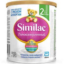 Купить молочная смесь similac гипоаллергенный 2, с 6 мес, 375 г ( id 16174376 )