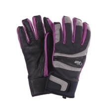 Купить перчатки сноубордические женские pow gem grey черный,серый ( id 1102167 )