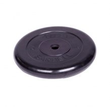 Купить mb barbell диск обрезиненный atlet d 26 мм 5 кг 