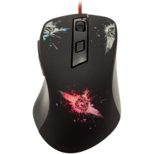 Купить qumann игровая компьютерная мышь 6-ти кнопочная с 7-цветной подсветкой xtrike me gm-401 gm-401