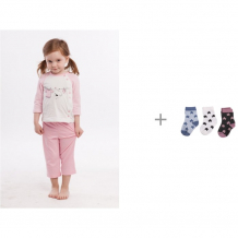 Купить nannette пижама для малышей 26-1777 с набором носочков minene mi sweetheart socks 3 пары 