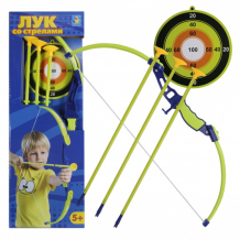 Купить 1 toy набор лучника лук стрелы и мишень т11621