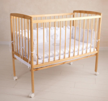 Купить детская кроватка incanto golden baby колесо kr-0088