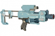 Купить zecong toys пистолет с мягкими пулями и фонариком на батарейках blaze storm zc7083