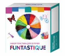 Купить funtastique комплект пла-пластика для 3d-ручек 12 цветов pla-pen-12