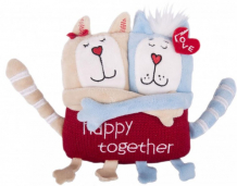 Купить мягкая игрушка gulliver кот и кошка счастливы вместе 15 см 51-t78022d