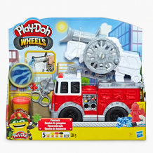 Купить hasbro play-doh e6103 пожарная машина