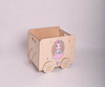 Купить pema kids ящик для игрушек девочка с мороженым 46х36.5х35 см 562