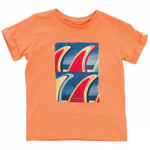 Купить футболка детская quiksilver fin fanatic boy cadmium orange оранжевый ( id 1194404 )