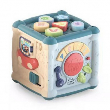 Купить развивающая игрушка pituso куб-сортер всезнайка tb1921030013