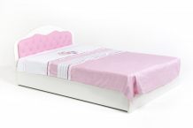 Купить подростковая кровать abc-king princess со стразами сваровски 190x120 см pr-188