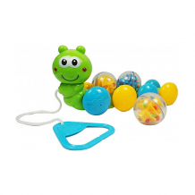 Купить игрушка-каталка bebelino "гусеница" с шариками ( id 10134547 )
