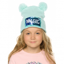 Купить pelican шапка для девочек magic gkqz3197/1
